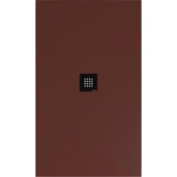 FLEXIA sprchová vanička z liateho mramoru s možnosťou úpravy rozmeru 150x90cm, hnedá mat
