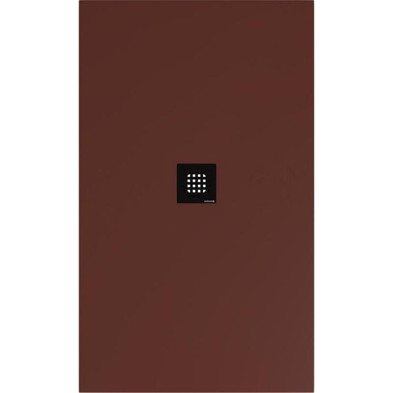 FLEXIA sprchová vanička z liateho mramoru s možnosťou úpravy rozmeru 150x90cm, hnedá mat