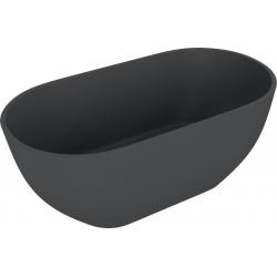 REDUTA voľne stojaca vaňa liaty mramor 171x81x58cm, antracit mat