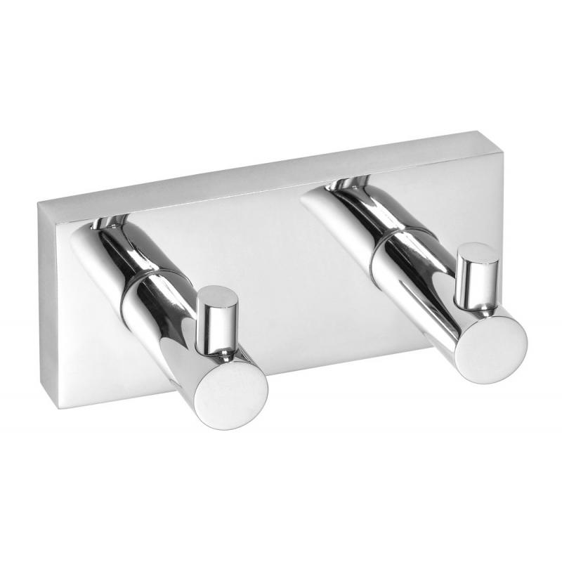 X-SQUARE dvojháčik, chróm