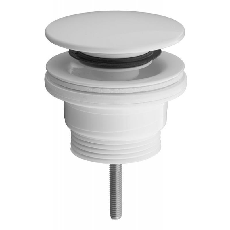 Umývadlová výpusť 5/4“, Click Clack, veľká zátka, 10-55mm, chróm
