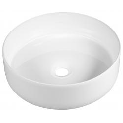 FIASTRA keramické umývadlo na dosku, priemer 40cm, biela