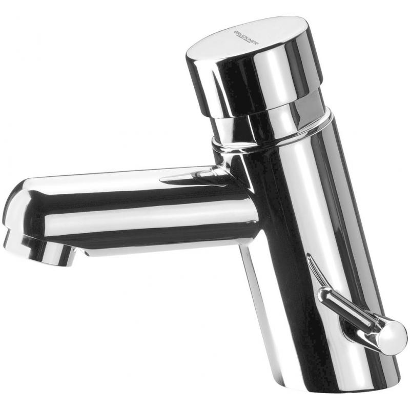 TEMPOR samozatvárací stojací ventil pre umývadlo s reguláciou teploty, chróm