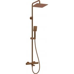 Therm Shower column, with bathtub mixer, thermostatic