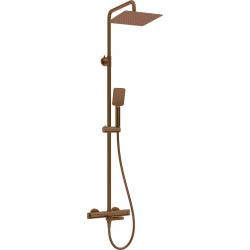 Therm Shower column, with bathtub mixer, thermostatic