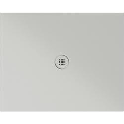 Keramická sprchová vanička, obdĺžnik 100x80x2cm, cenere mat
