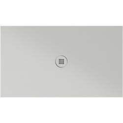 Keramická sprchová vanička, obdĺžnik 120x70x2cm, cenere mat