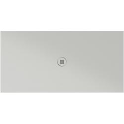 Keramická sprchová vanička, obdĺžnik 160x80x2cm, cenere mat