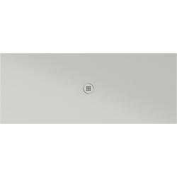 Keramická sprchová vanička, obdĺžnik 200x80x2cm, cenere mat