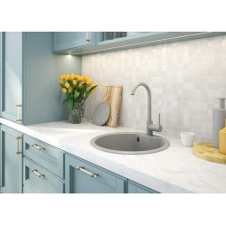 Granitový drez s batériou, 1-miska