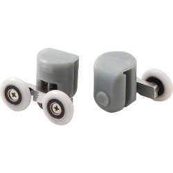 Upper rollers, double, for 5 mm glass - FI 25 mm