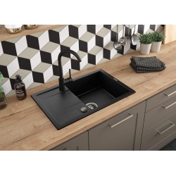 Granite sink, 1-bowl with drainer