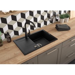 Granite sink, 1-bowl with drainer