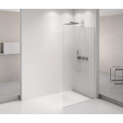 ARCHITEX CHROM sprchová zástena 962 mm, sklo Flute