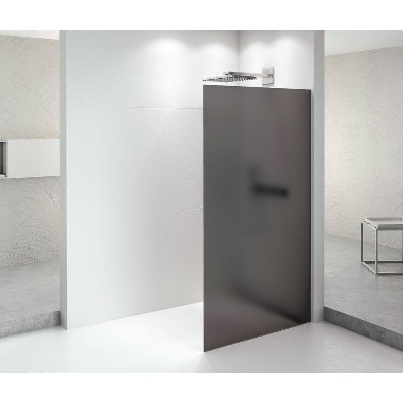 ARCHITEX CHROM sprchová zástena 762 mm, dymové mat sklo