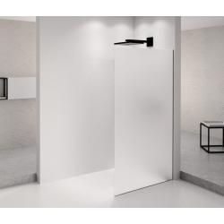 ARCHITEX BLACK MATT sprchová zástena 1262 mm, matné sklo