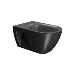 PURA ECO bidet závesný, 36x55cm, čierna mat