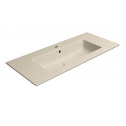 PURA keramické umývadlo Slim 102x46cm, creta mat