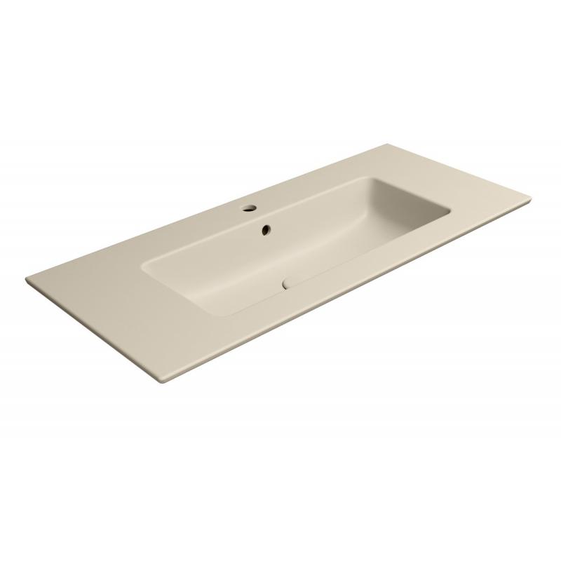 PURA keramické umývadlo Slim 102x46cm, creta mat