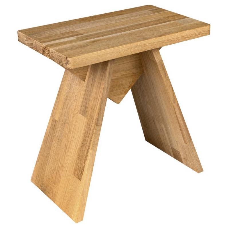 ASTYLE Stolička 40x41x25cm, masív prírodný dub